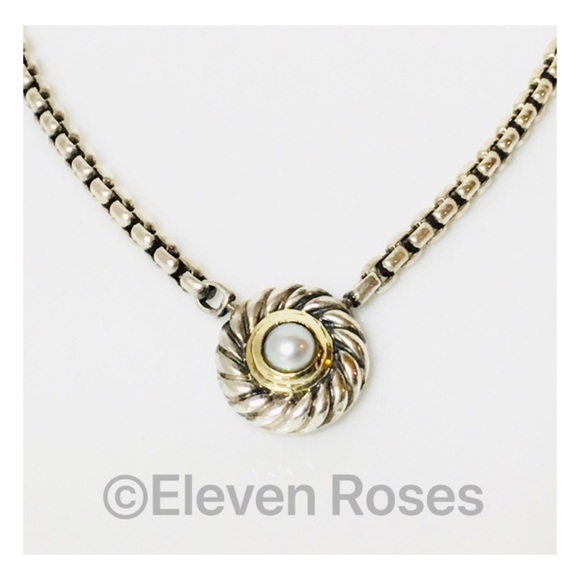 David Yurman Jewelry - David Yurman Color Classics Pearl Cookie Necklace